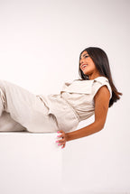 Vest Top Beige