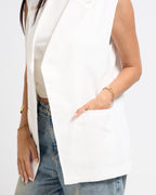 The Promotion Linen Vest