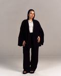 Linen Summer Haze Set Black