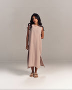 Linen Dress Beige