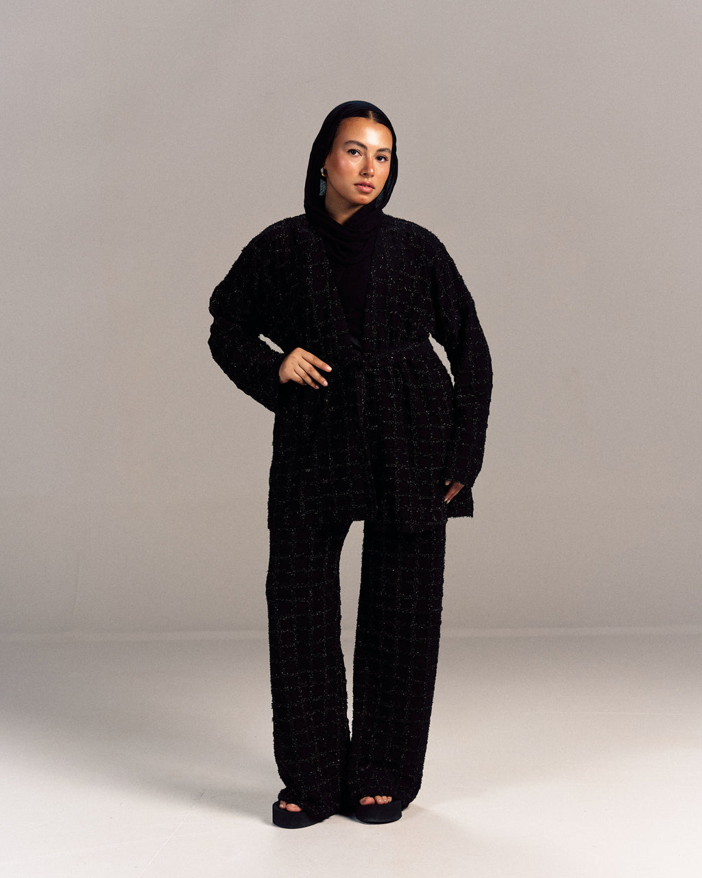 Grid Set Black