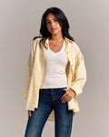 Linen Shirt Butter Yellow