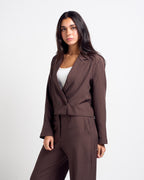 The Overtime Blazer Brown