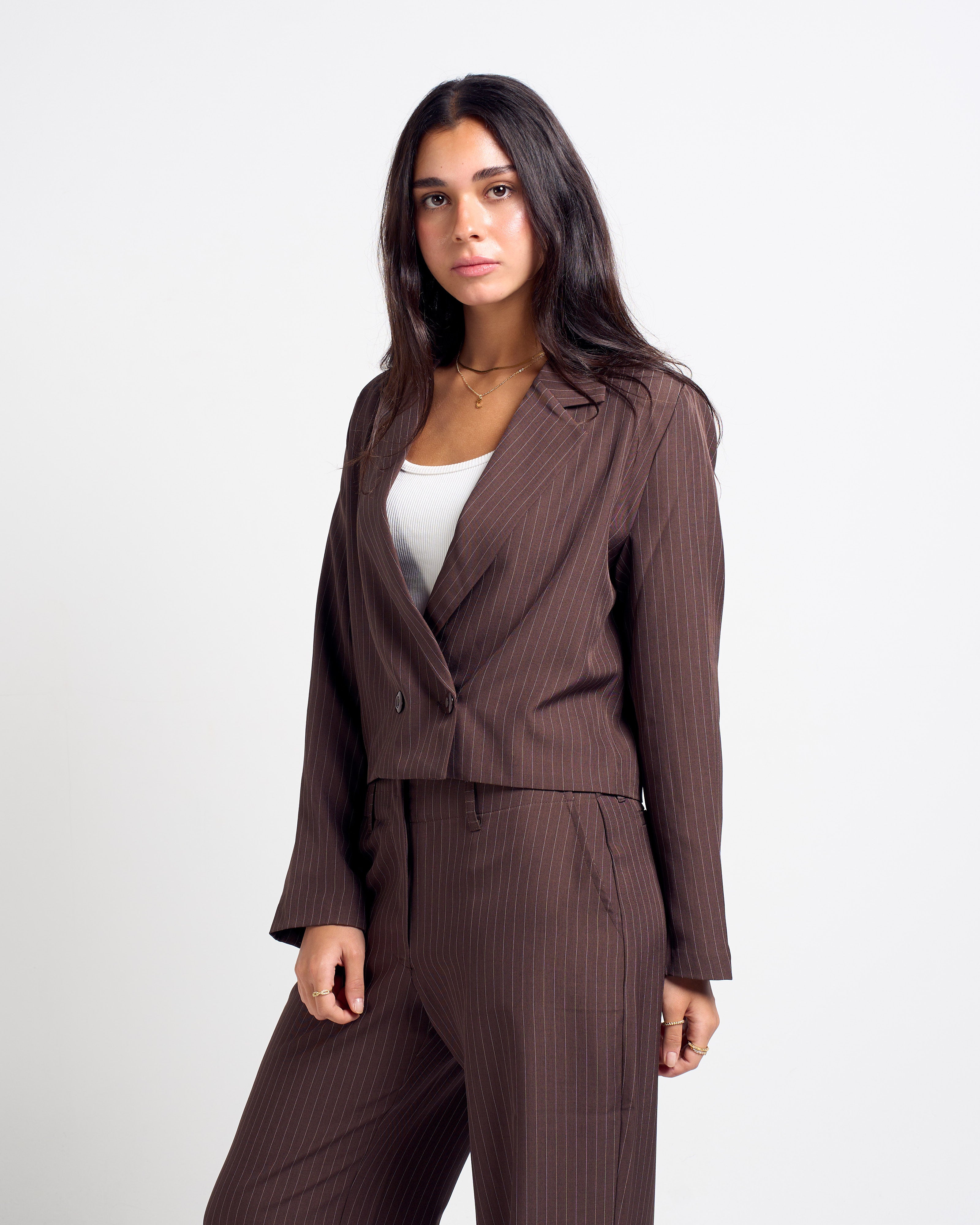 The Overtime Blazer Brown