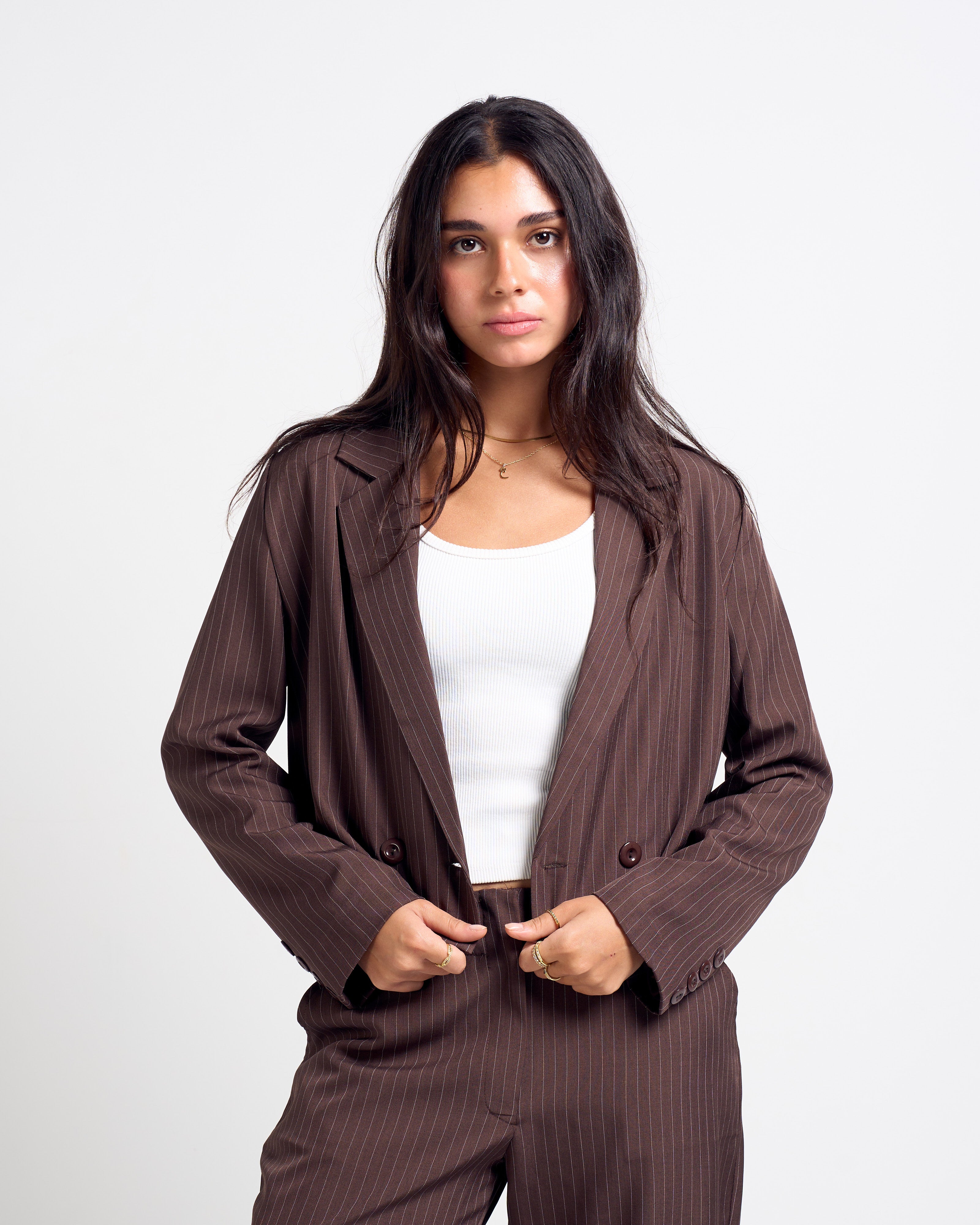 The Overtime Blazer Brown