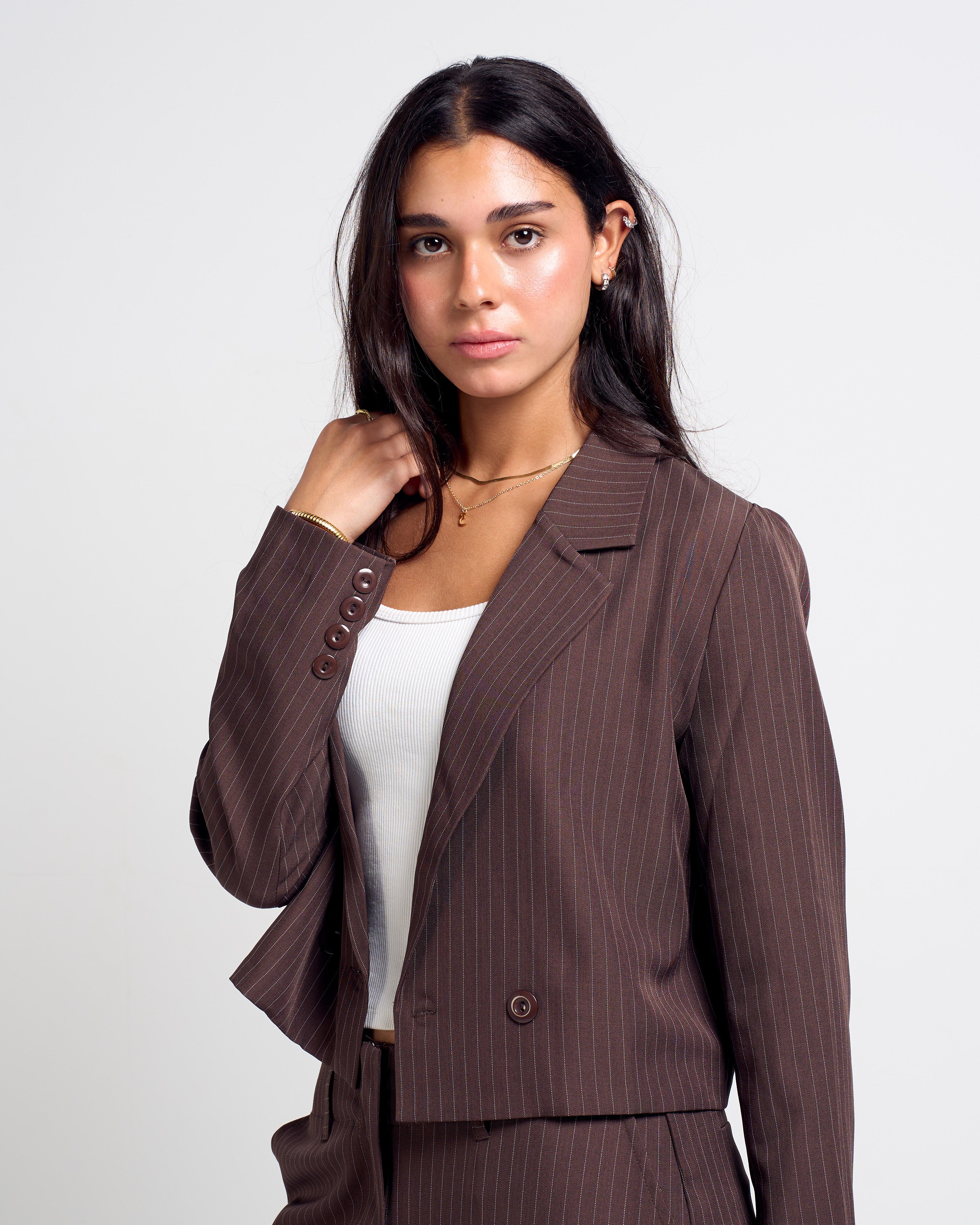 The Overtime Blazer Brown