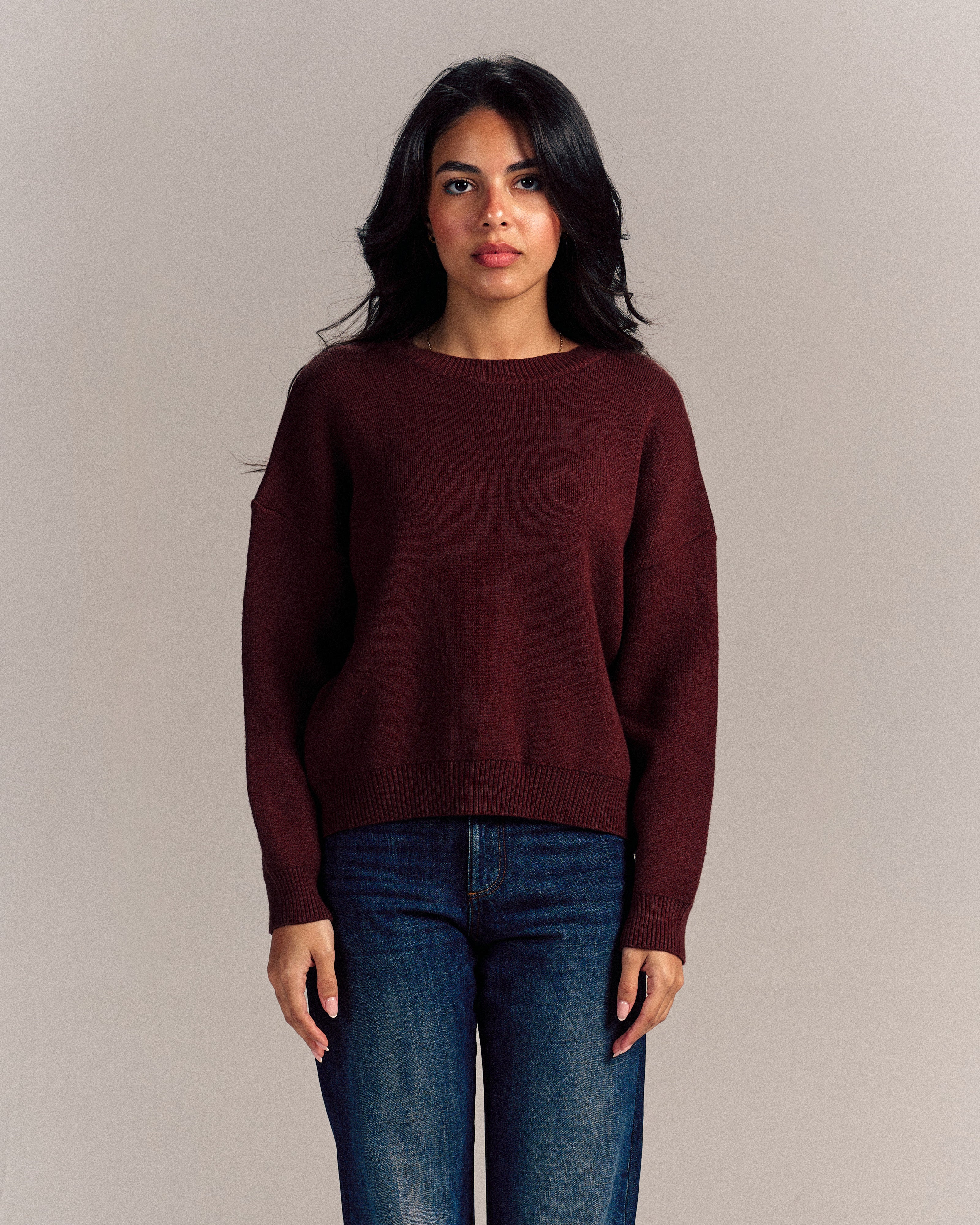 Basic Knit Brown