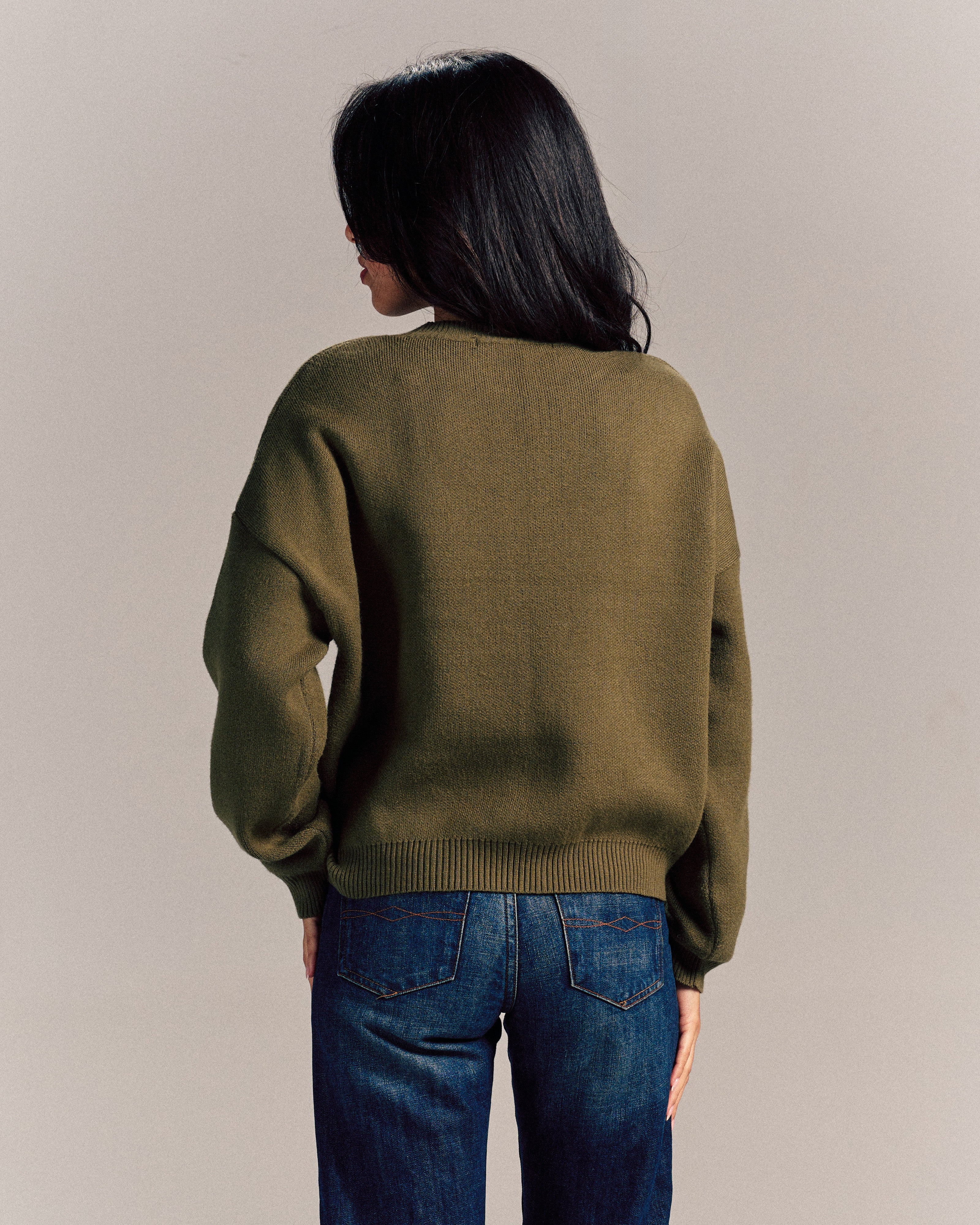 Basic Knit Olive