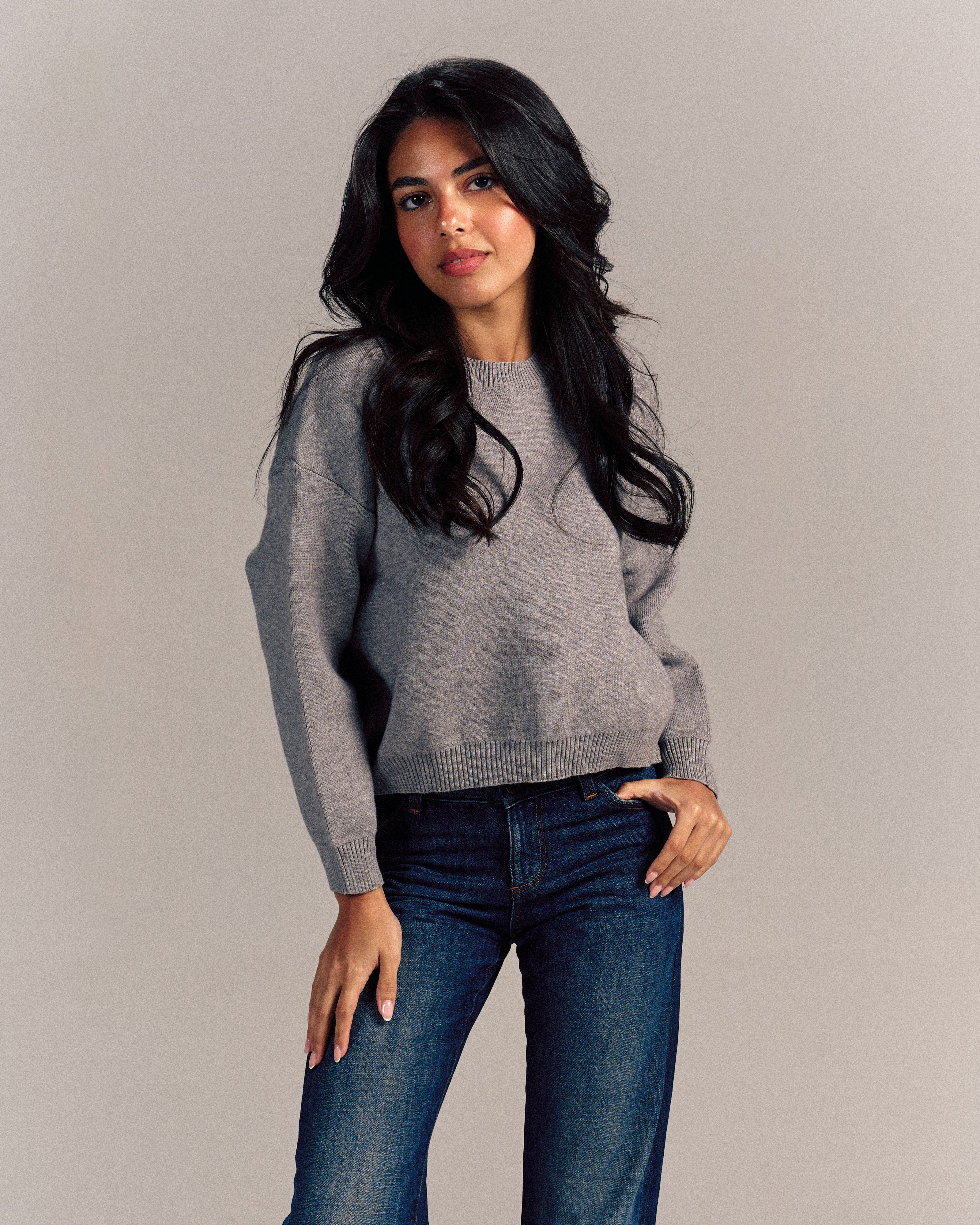 Basic Knit Grey
