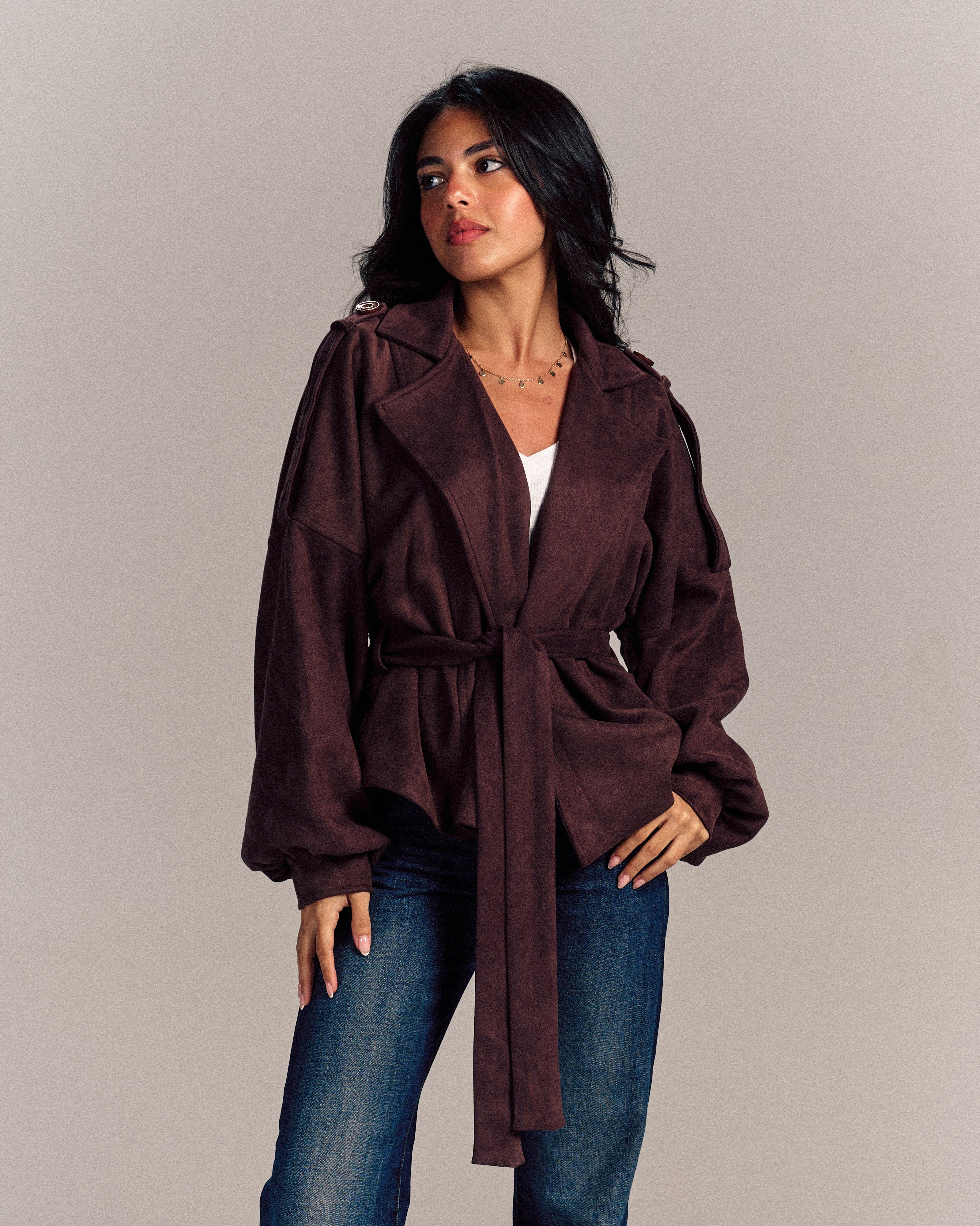 Runway Trench Brown