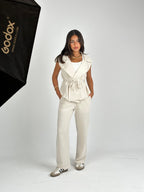 Vest Top Beige