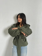 Runway Trench Olive